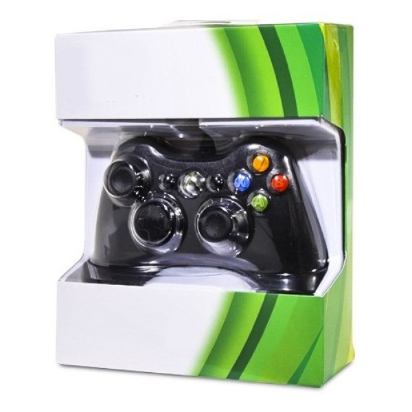 Беспроводной игровой джойстик Controller ODI для приставки 360 и ПК с USB-подключением, черный/белый