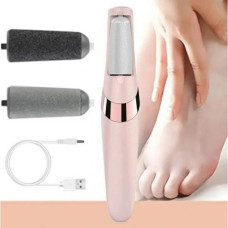 Пемза для ніг електрична MHZ Wanhengda Pedi Electronic, для педикюру рожева