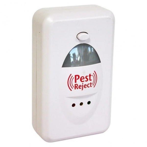 Ультразвуковой электронный отпугиватель насекомых и грызунов Pest Reject для использования в помещении от сети