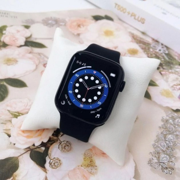 Умные часы HiWatch T500+ с сенсорным экраном 1,75 дюйма, функцией звонков и уведомлений, черные