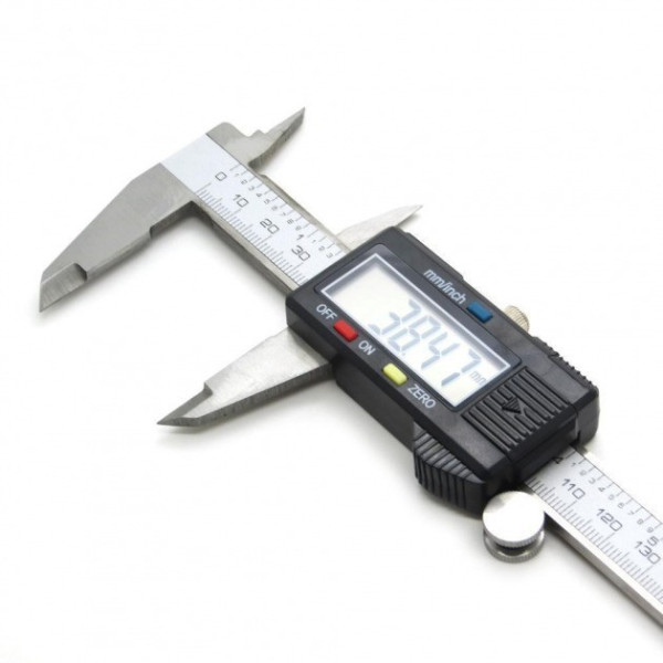Цифровой электронный штангенциркуль Digital Caliper с LCD дисплеем и микрометром в кейсе