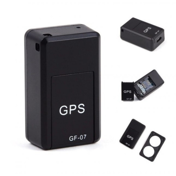 GSM GPS-трекер GF-07 з вбудованими магнітами для кріплення Чорний
