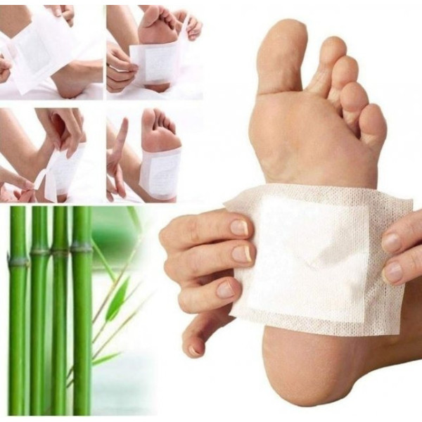 Пластыри Kinoki Cleansing Detox для стоп с очищающим эффектом, выводят токсины