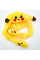 Светящаяся шапка с подвижными ушами Пикачу Pikachu жёлтая для весны и осени
