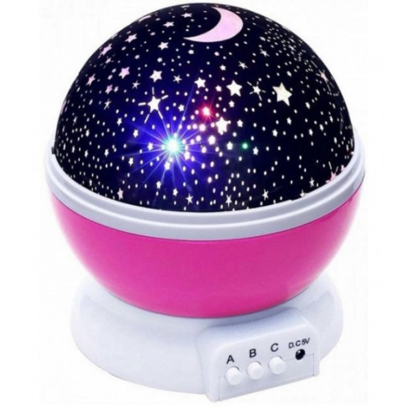 Ночник-проектор звездного неба MNG Star Master Big Dream с LED лампой на батарейках для дома