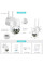 Уличная поворотная IP камера 15A-PTZ 4Mp с WiFi и 4G, ночная съёмка, управление через приложение ICSEE