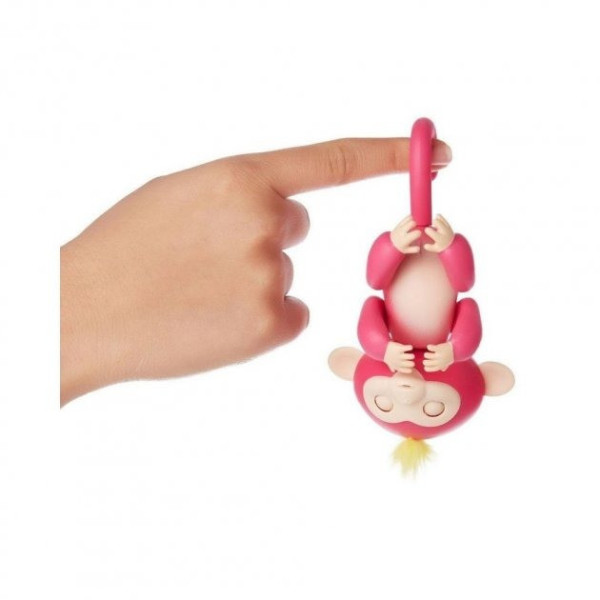 Интерактивная игрушка Happy Monkey Fingerling в виде обезьянки на палец