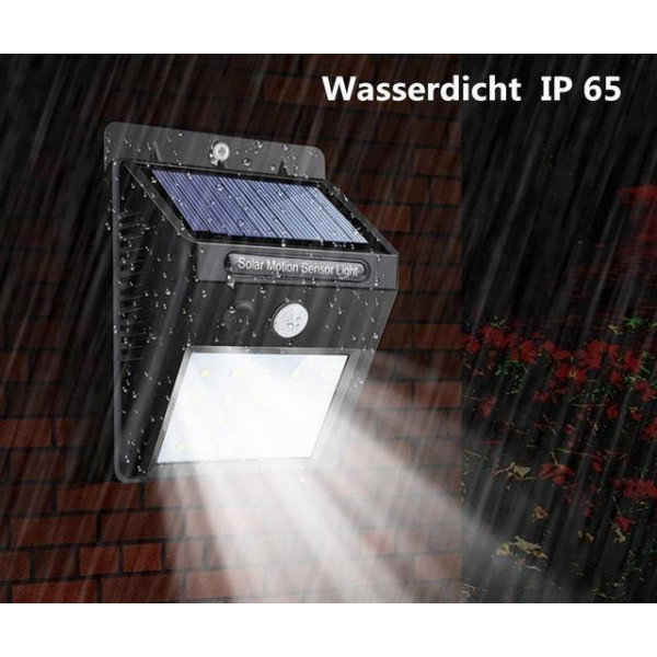 Светильник LED Solar Motion Sensor Light для наружного освещения с датчиком движения 0,5 Вт на солнечных батар