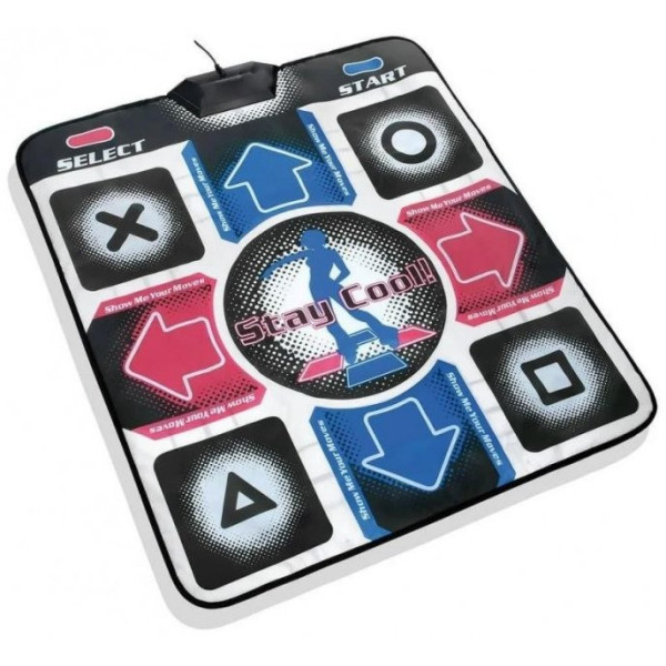 Танцевальный музыкальный коврик USB X-TREME Dance PAD Platinum для подключения к компьютеру и телевизору