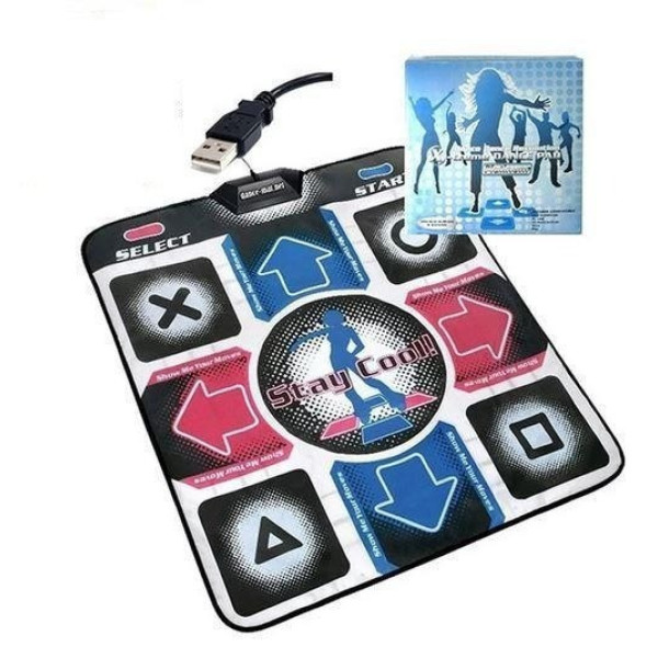 Танцевальный музыкальный коврик USB X-TREME Dance PAD Platinum для подключения к компьютеру и телевизору