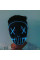 Маска неоновая Purge Mask Судная ночь ABC для карнавала унисекс