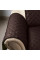 Двустороннее стеганое покрывало-накидка на кресло Couch Coat коричневого цвета