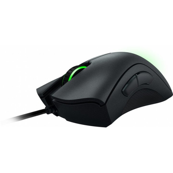 Проводная игровая мышь USB DeathAdder CHROMA 10000dpi черная для настольного ПК