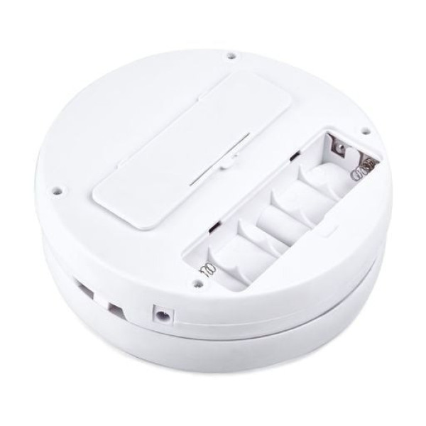 Настольное косметическое зеркало My Fold Away с LED подсветкой, белое, складное, USB питание, круглое, с подст
