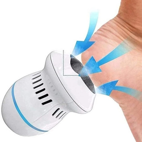 Пемза-пилка электрическая Pedi Vac для ног и пяток с аккумулятором, прибор для удаления мозолей и пилинга