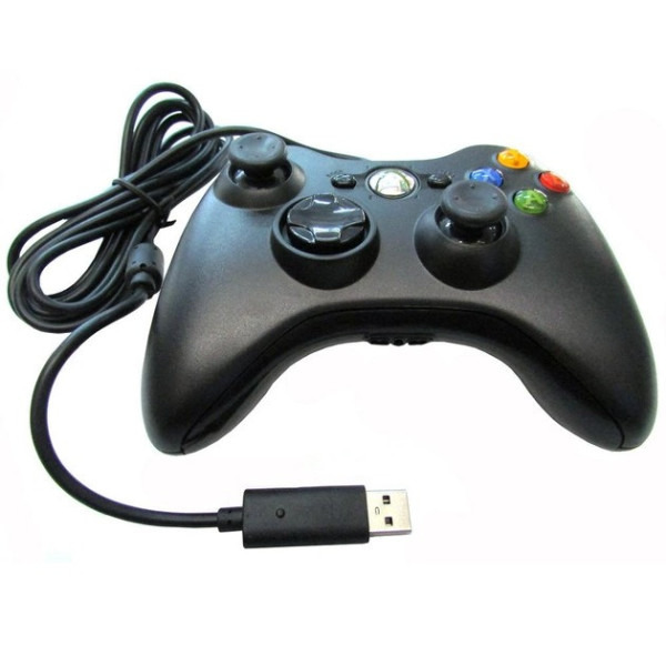 Беспроводной игровой джойстик Controller ODI для приставки 360 и ПК с USB-подключением, черный/белый