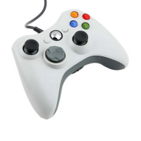 Джойстик беспроводной игровой геймпад для приставки 360 и ПК Controller ODI Черный/Белый
