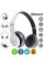 Беспроводные накладные Bluetooth наушники MDR P47 с microSD и USB подключением, складные
