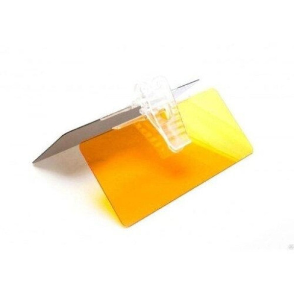 Козырек антибликовый HD Vision Visor Clear View для автомобиля yellow