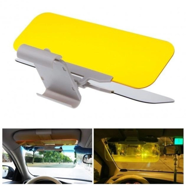 Козырек антибликовый HD Vision Visor Clear View для автомобиля yellow