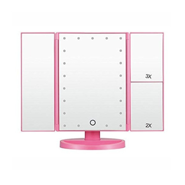 Настольное косметическое зеркало Superstar Magnifying Mirror с LED-подсветкой и увеличением