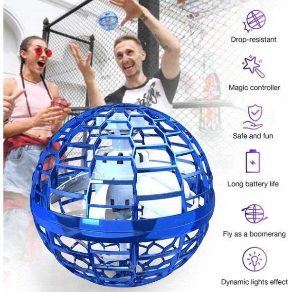 Летающий светящийся магический шар-спиннер FlyNova PRO для развлечений