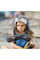 Шапка с подсветкой Pikachu Toys Grey с подвижными ушками в виде серого зайчика для весны и осени