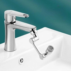 Насадка-паератор на кран Faucet Splash Head пластик з поворотом на 1080° і двома режимами