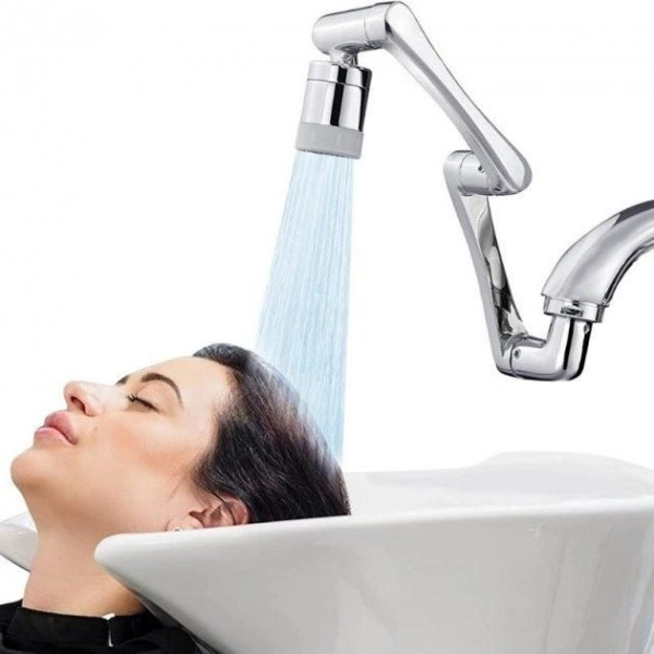 Аэратор на кран Faucet Splash Head с поворотом 1080° и двумя режимами, пластик