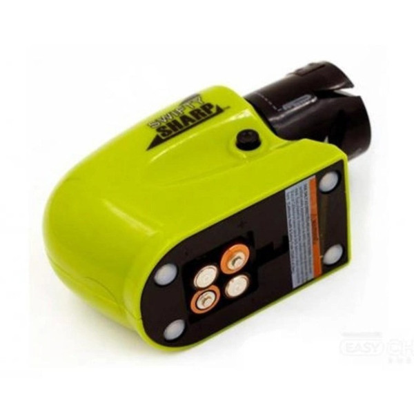 Электрическая точилка Swifty Sharpener для ножей и ножниц, беспроводная на батарейках