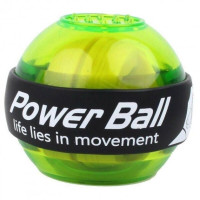 Тренажер Гіроскопічний еспандер Power Ball Green для тренінгу пензлів
