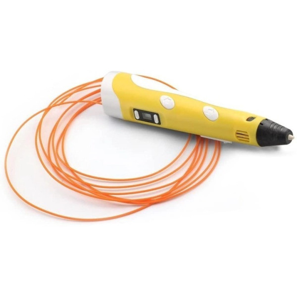 Ручка 3D Pen 2 с LCD дисплеем для детского творчества и рисования