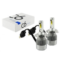 Комплект светодиодных автомобильных LED ламп C6 H4 5538 30 Вт 5500Lm для ближнего и дальнего света