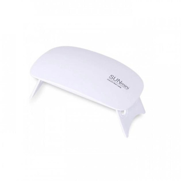Лампа SUN LED+UV White 6W для маникюра и педикюра с функцией сушки и наращивания ногтей гель-лаком