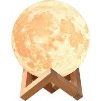 Нічник 3D Луна Світильник 5 режимів 5 кольорів 3D Moon Touch USB акумуляторна