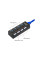 USB 3.0 хаб-разветвитель Memos с 4 портами и кнопками включения для зарядки и синхронизации