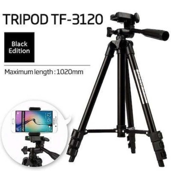 Тренога штатив Tefeng 3120 для камер и смартфонов с высотой 35-102 см