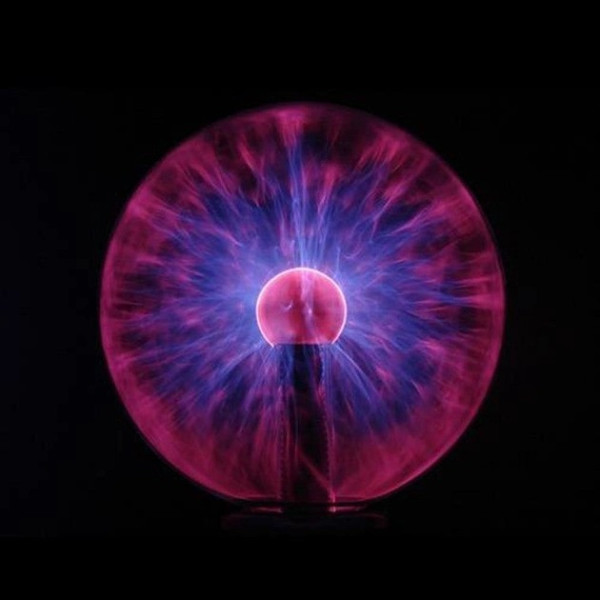 Ночник плазменный шар Plasma Light Magic Flash Ball BIG с электрическим питанием