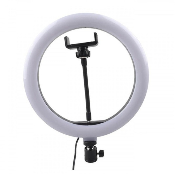 Кольцевая лампа Ring Fill Light 26 см с держателем для телефона без штатива