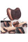 Масажна роликова подушка з підігрівом для спини та шиї Massage Pillow GHM 8028