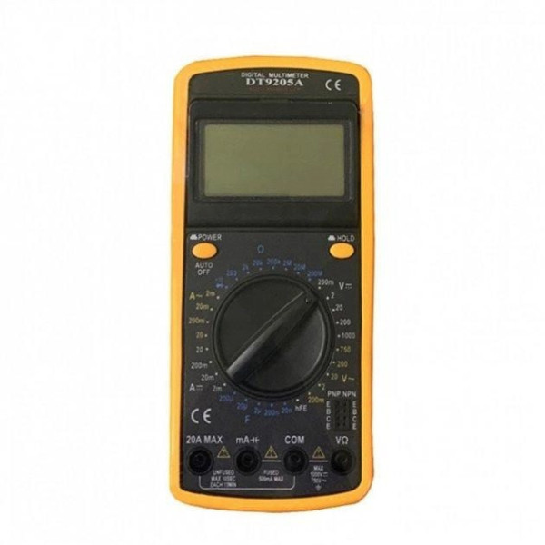 Цифровой мультиметр Digital DT9205A с профессиональными функциями тестера