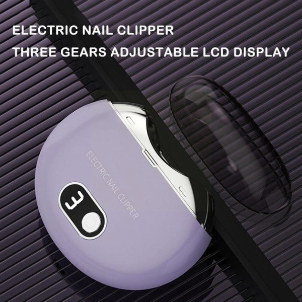 Аккумуляторный универсальный триммер Nail-Clipper R6Y8 с дисплеем для стрижки ногтей детям