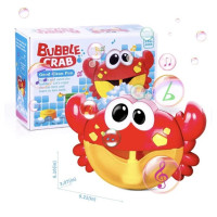 Іграшка для купання у ванній ддля років BUBBLE CRAB музичний краб пускає мильні бульбашки