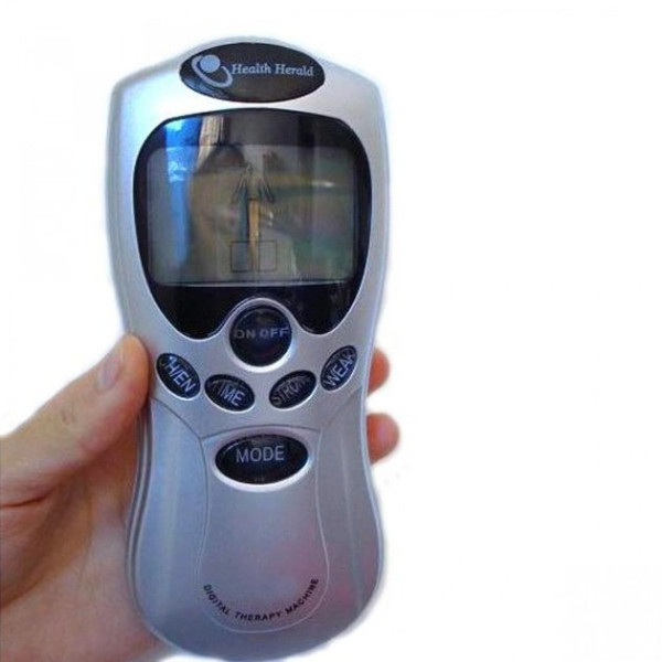 Миостимулятор и массажер Digital Therapy Machine st-688 с питанием от батареек AAA