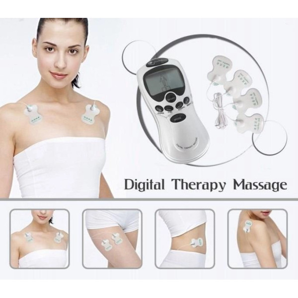 Миостимулятор и массажер Digital Therapy Machine st-688 с питанием от батареек AAA