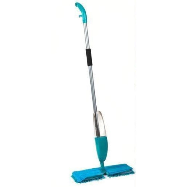 Швабра Spray Healthy Mop 3в1 с распылителем и двойной щеткой, длинная ручка для управления разбрызгиванием