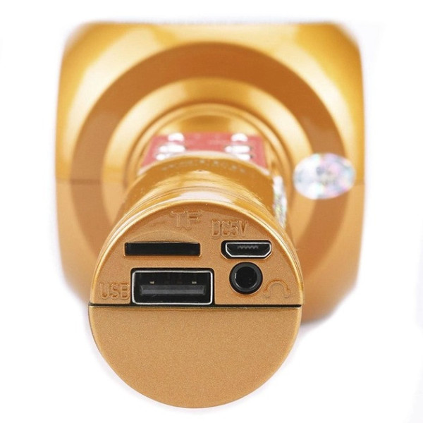 Микрофон для караоке с динамиком WSTER WS-1816 Bluetooth USB AUX FM беспроводной