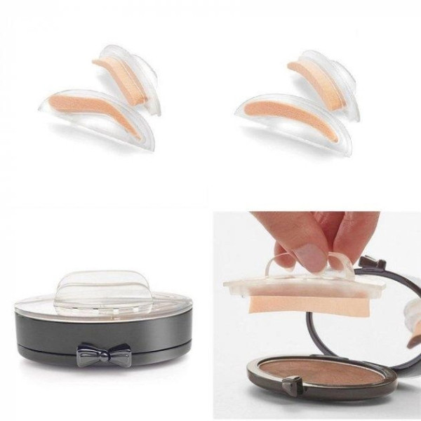 Тени для бровей 3 Second Brow Eyebrow Stamp-Perfect Natural-Looking Eye коричневый штамп-пудра