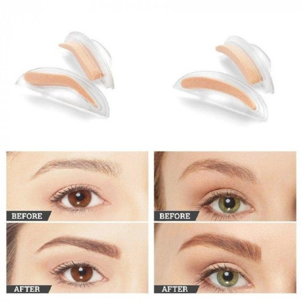 Тени для бровей 3 Second Brow Eyebrow Stamp-Perfect Natural-Looking Eye коричневый штамп-пудра