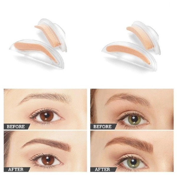 Тени для бровей 3 Second Brow Eyebrow Stamp-Perfect Natural-Looking Eye коричневый штамп-пудра